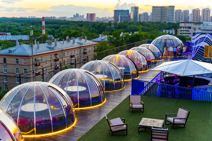 Фото №12 зала Купольные беседки RoofTop